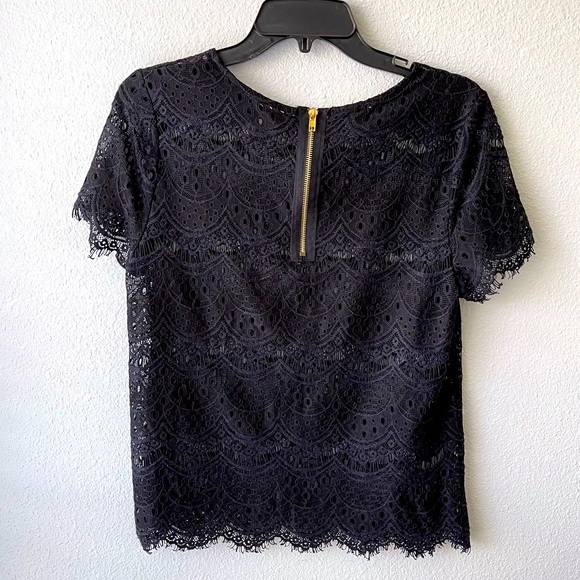 Alfani Black Lace Blouse - Picture 5 of 6